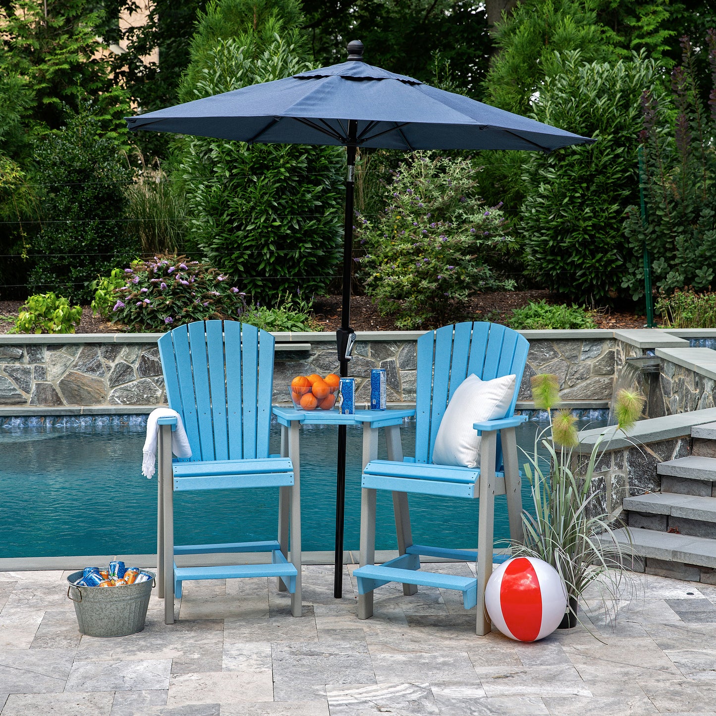 Leisure Lawns | Deluxe Fanback Settee
