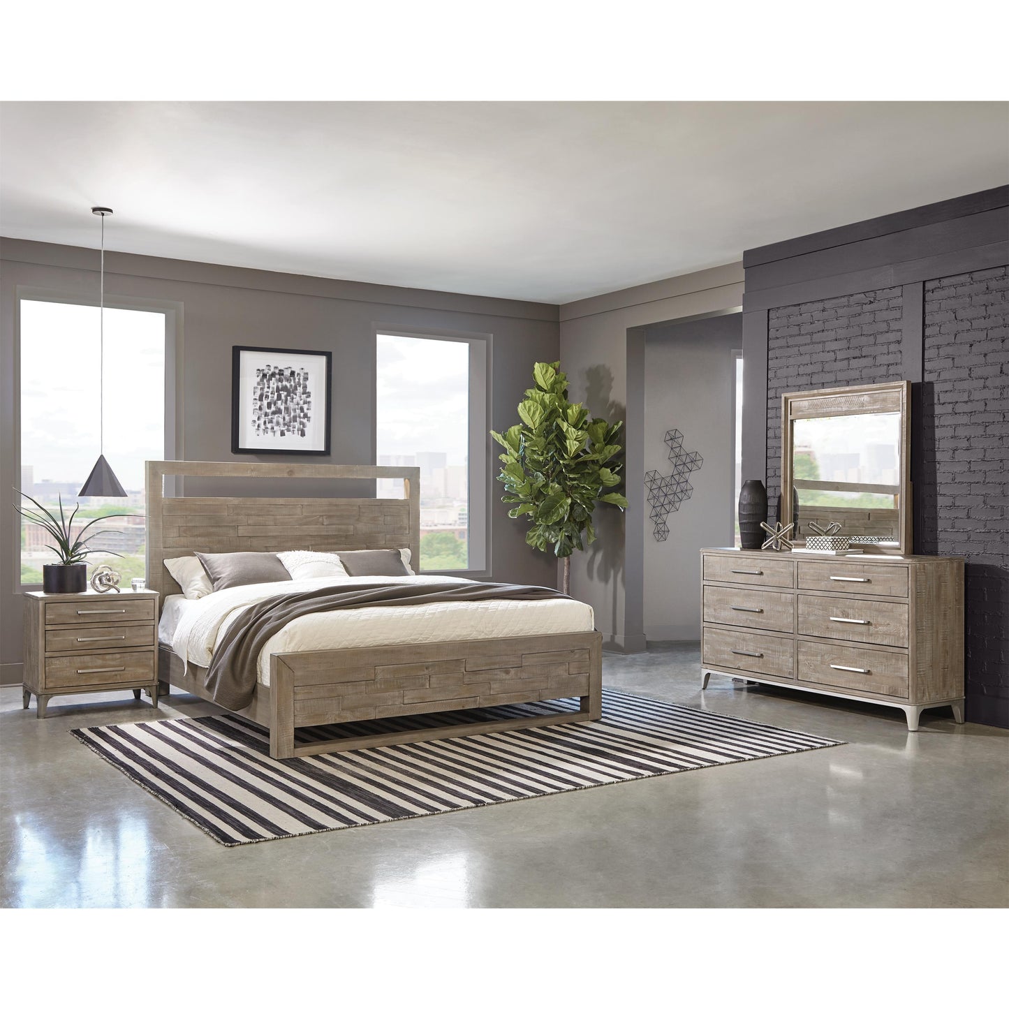 Intrigue - LED Panel Bed