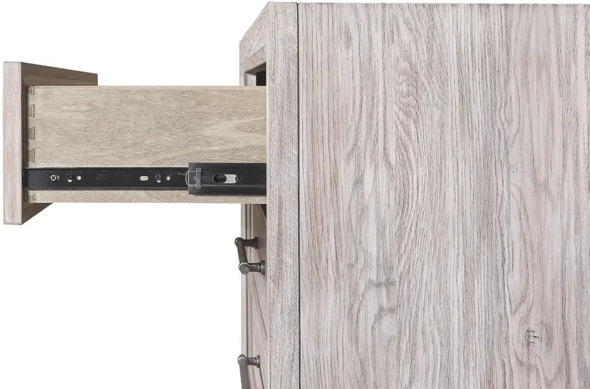 Augusta | 6-Drawer Chest – Light Wood Finish
