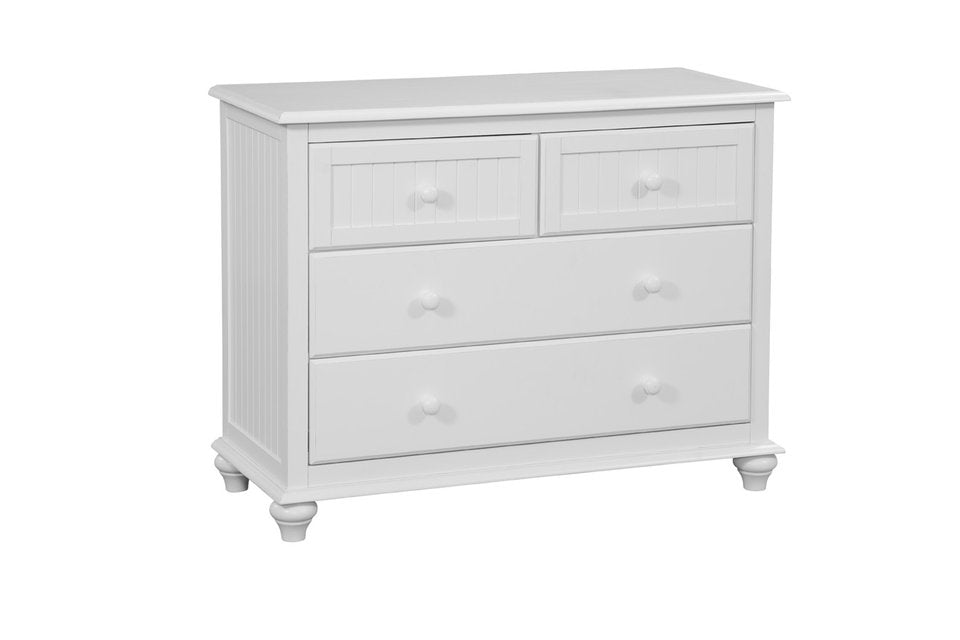 Cottage 3 Drawer Chest in White
