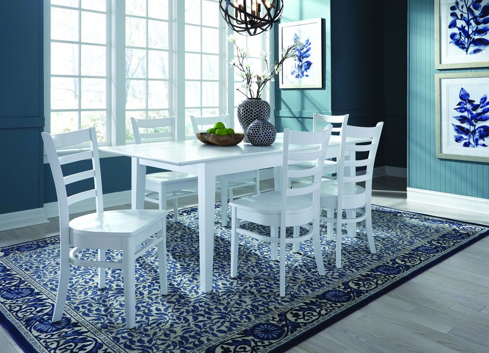 Hampton Collection Extension Table - Pure White