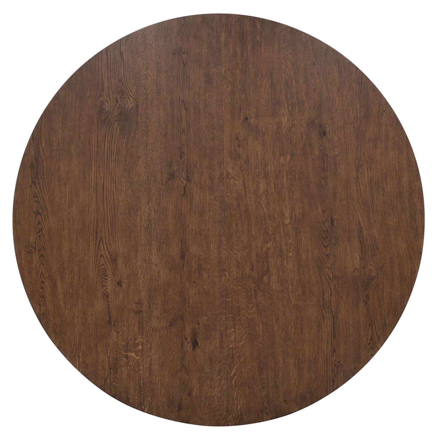 Cashiers - Round Drop-Leaf Dining Table - Chestnut