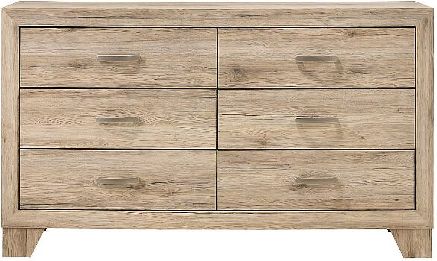 ACME | Miquell 6-Drawer Wooden Dresser in Natural