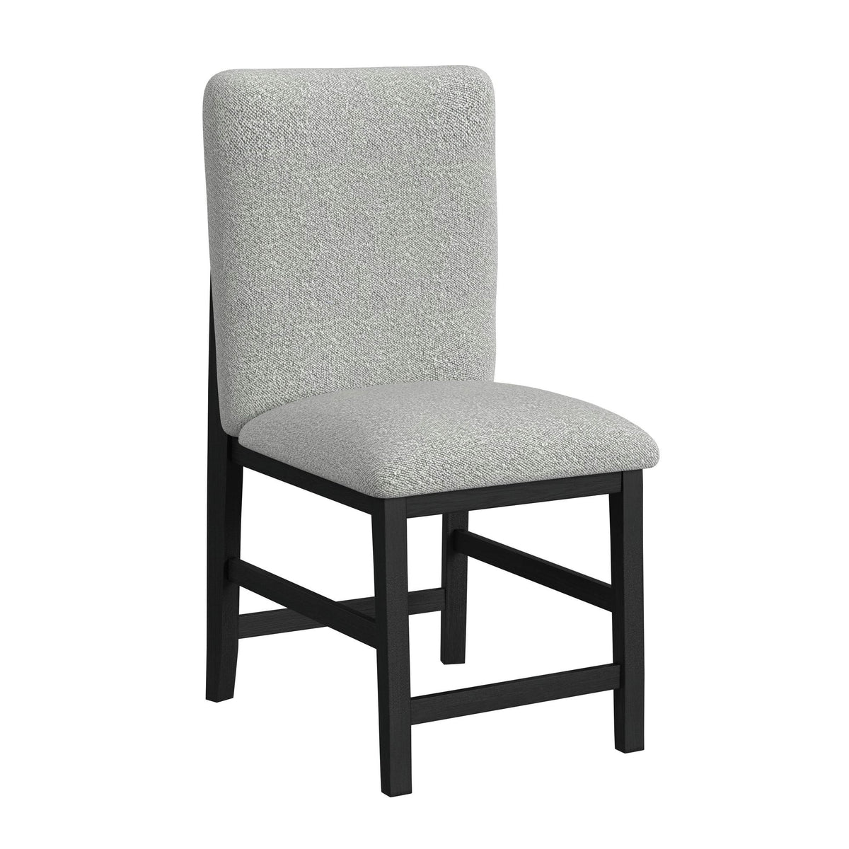 Portland - Square Back Counter Stool (Set of 2) - Black / Gray