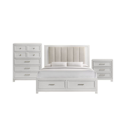 Baystorm - Upholstered Storage Bedroom Set