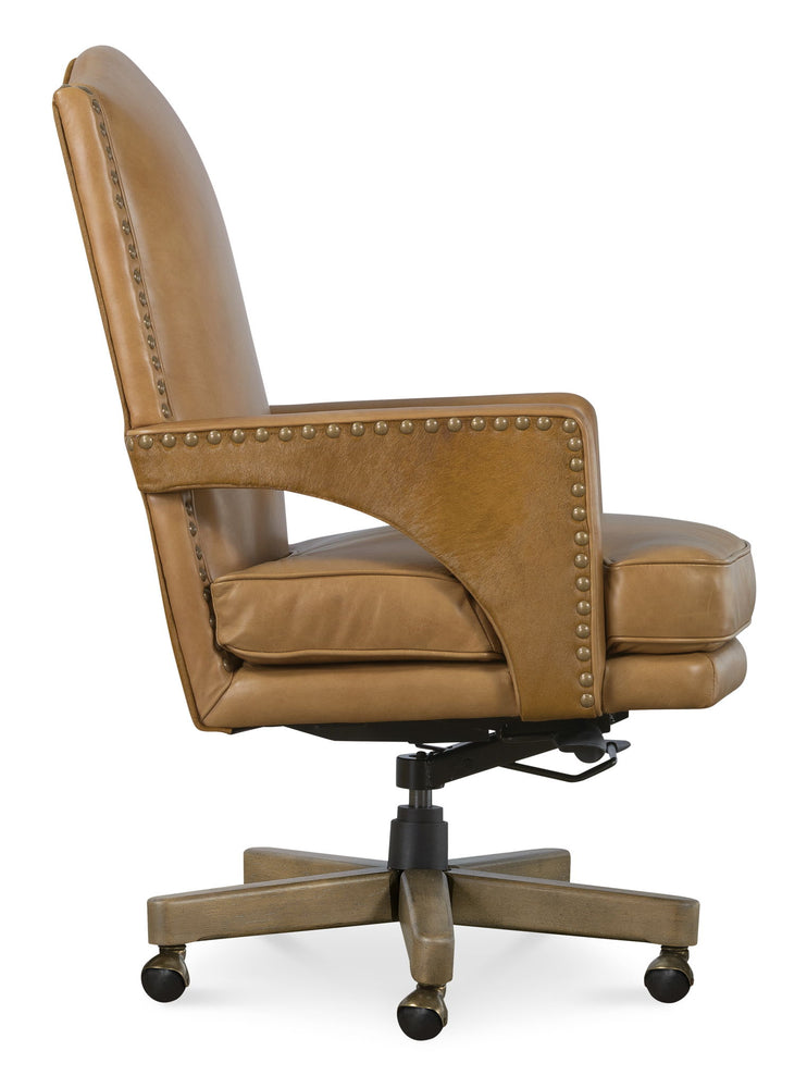 EC - Rochelle Executive Swivel Tilt Chair - Light Brown