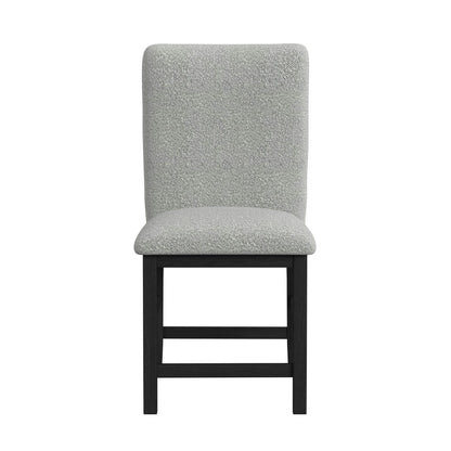 Portland - Square Back Counter Stool (Set of 2) - Black / Gray