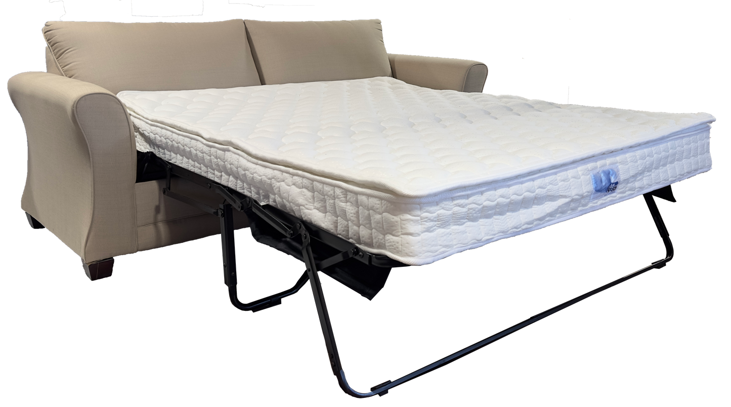 Commercial Grade Classic Square Queen Sleeper - 3 Year Warranty
