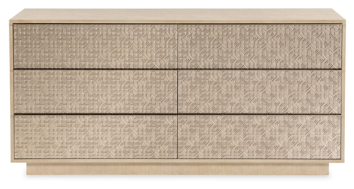 Geometry - Dresser - Polished Limestone