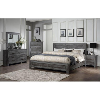 ACME | Vidalia Eastern King Complete Bed with Storage