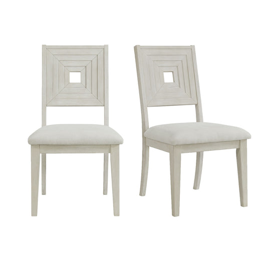 Avalanche - Dining Side Chair (Set of 2) - Antique White