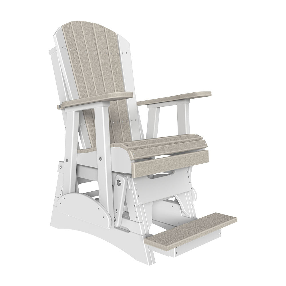 2' Adirondack Balcony Glider w/ 28" Deluxe End Table