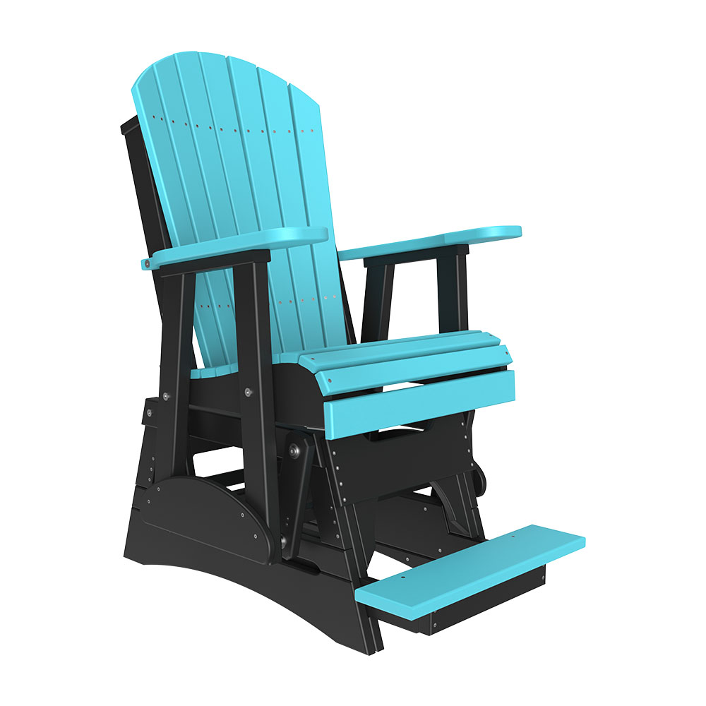 2' Adirondack Balcony Glider w/ 28" Deluxe End Table