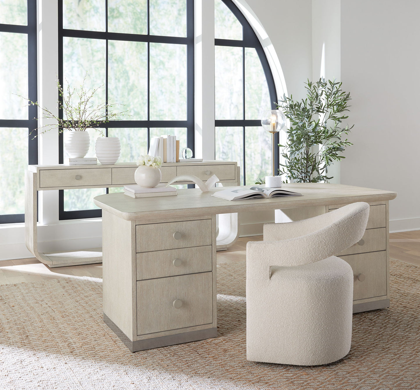 Modern Mood - Upholstered Arm Chair - Beige