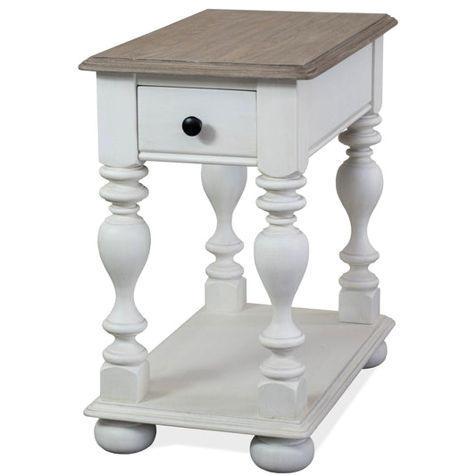 Jameson - Chairside Table - White