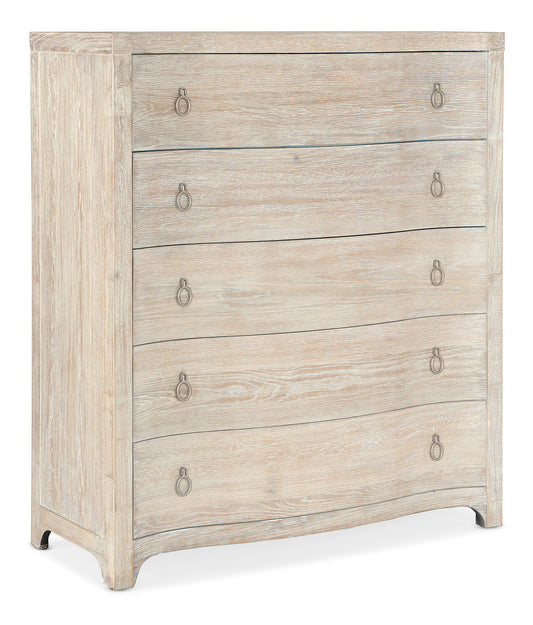 Serenity - Monterey 5-Drawer Chest - Beige