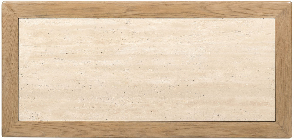 Driftwood - One-Drawer Nightstand With Stone