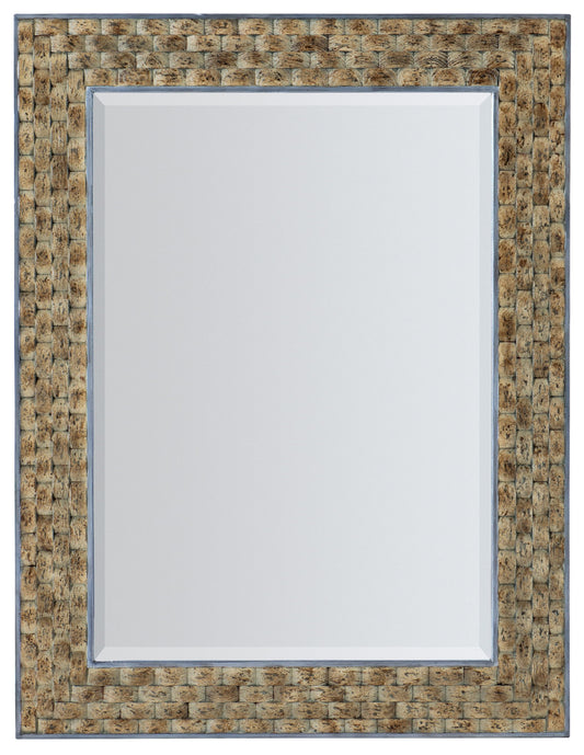 Surfrider - Portrait Mirror - Light Brown