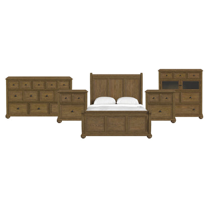 Heritage - Sleigh Bedroom Set - Black