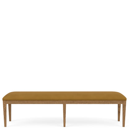 Halbrooke - Upholstered Dining Bench - Light Brown