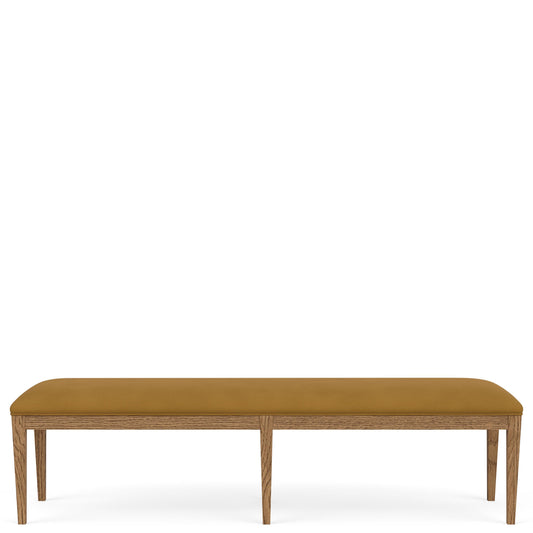 Halbrooke - Upholstered Dining Bench - Light Brown