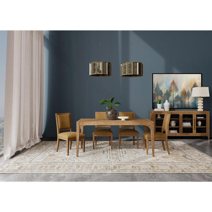 Halbrooke - Rectangular Dining Table - Light Brown