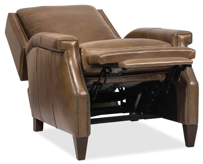 RC - Collier Press Back Recliner - Brown