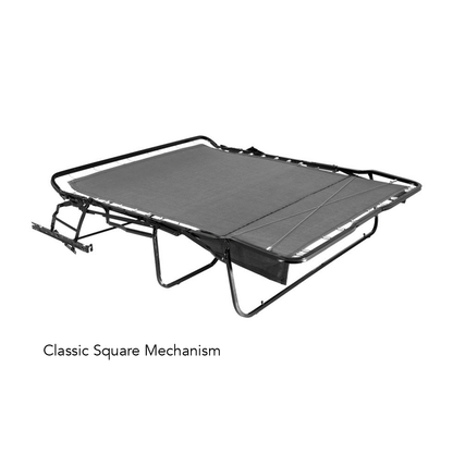 Commercial Grade Classic Square Queen Sleeper - 3 Year Warranty