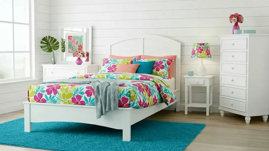 Sunset | Complete King Panel Bed