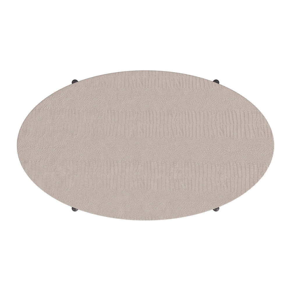 Nica - Lift Top Coffee Table - White And Brown