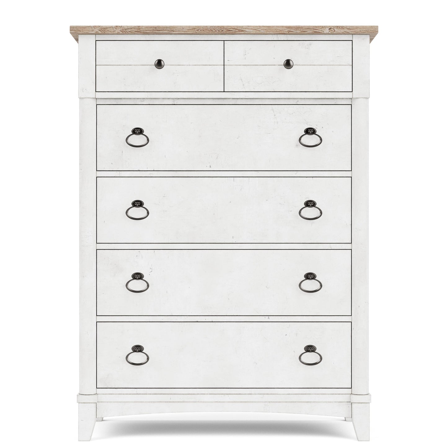 Maddox - 5 Drawer Chest - White