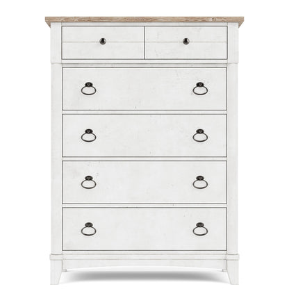 Maddox - 5 Drawer Chest - White