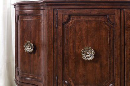 Charleston - Four-Door Buffet - Dark Brown