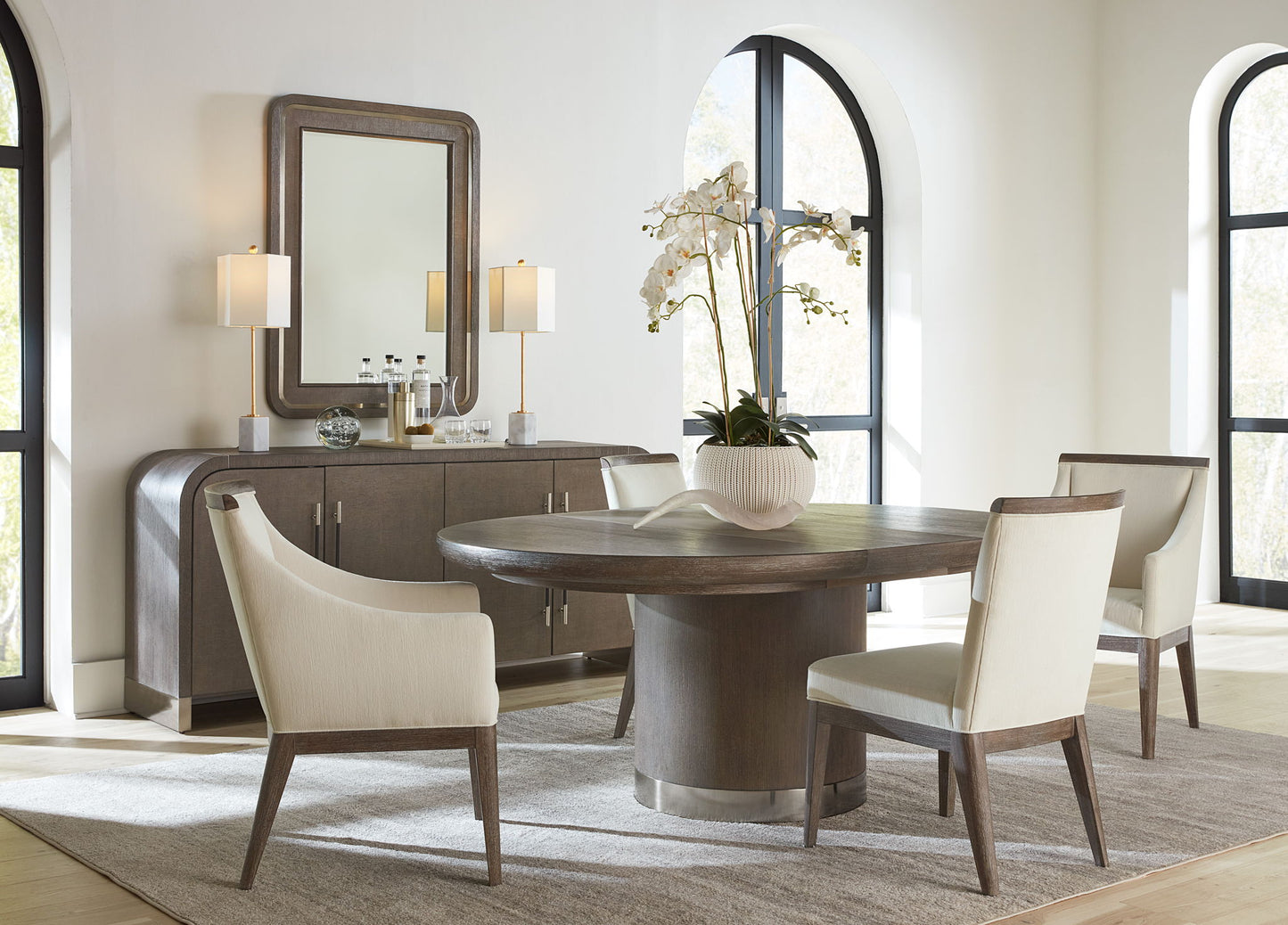 Modern Mood - Upholstered Arm Chair (Set of 2)
