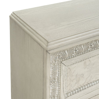 Romilly - Nightstand With USB - White