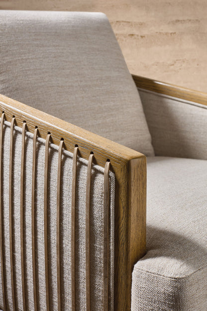 SS - Enveyed Stationary Chair - Beige
