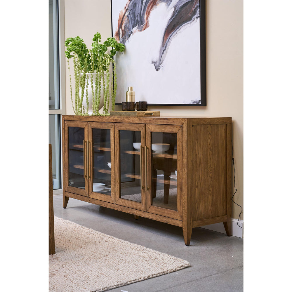 Halbrooke - Server - Light Brown