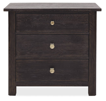 Driftwood - Three-Drawer Nightstand