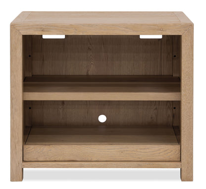 Driftwood - Open Shelf Cabinet