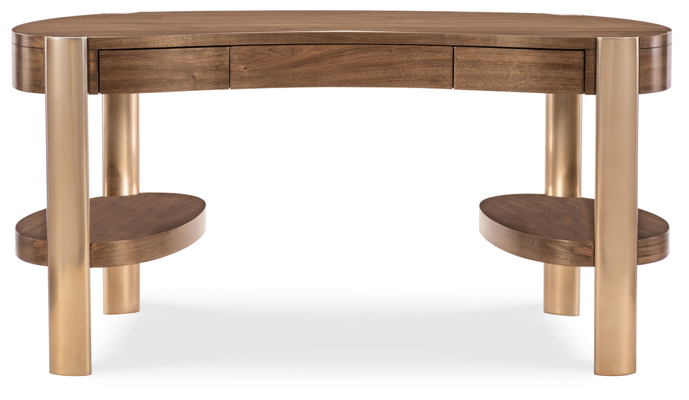 Eleana - Writing Desk - Medium Wood