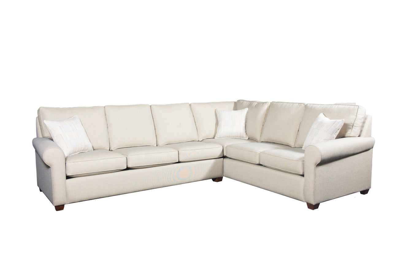 Capris | Right Arm Facing Queen Sleeper Sectional