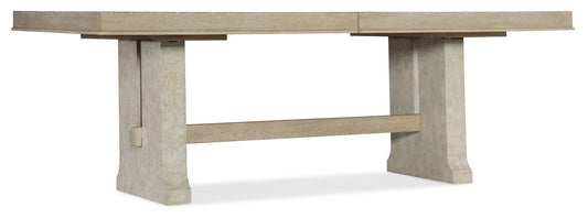 Cascade - Rectangle Dining Table With 1-22" Leaf - Gray