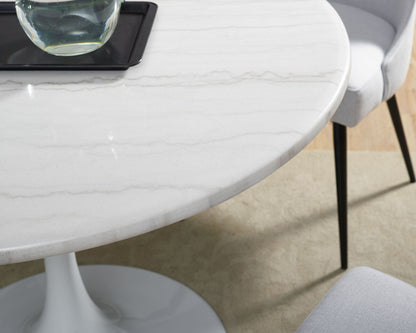 Colfax - Dining Set With White Top Table