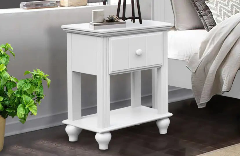 Abacoa | 1 Drawer Nightstand w/ Shelf
