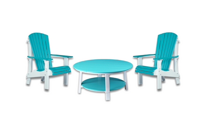 Outdoor Bundle | 2 Adirondack Chair Conversation Set