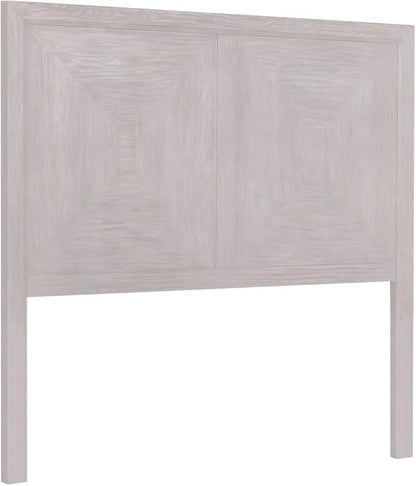 Augusta | King Panel Bed – Light Wood Finish
