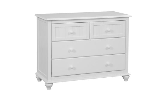 Cottage 3 Drawer Chest in White