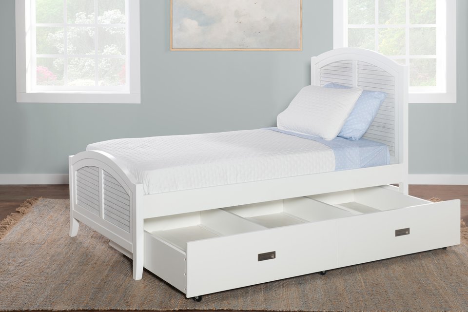 High Tide Arch Bed Collection  | Arch Bed - Chalk & White