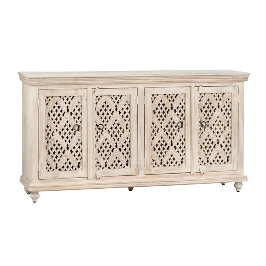 Lattice Four-Door Sideboard