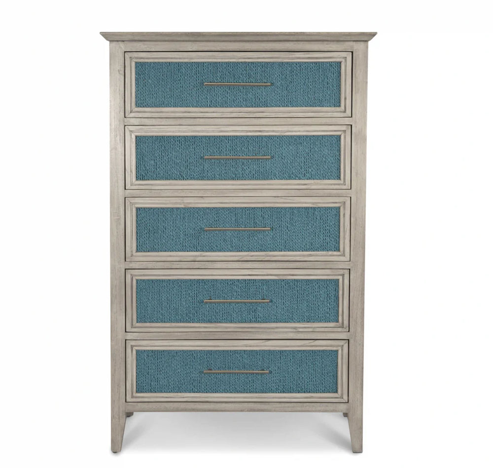 Ocean Isles | 5 Drawer Woven Chest
